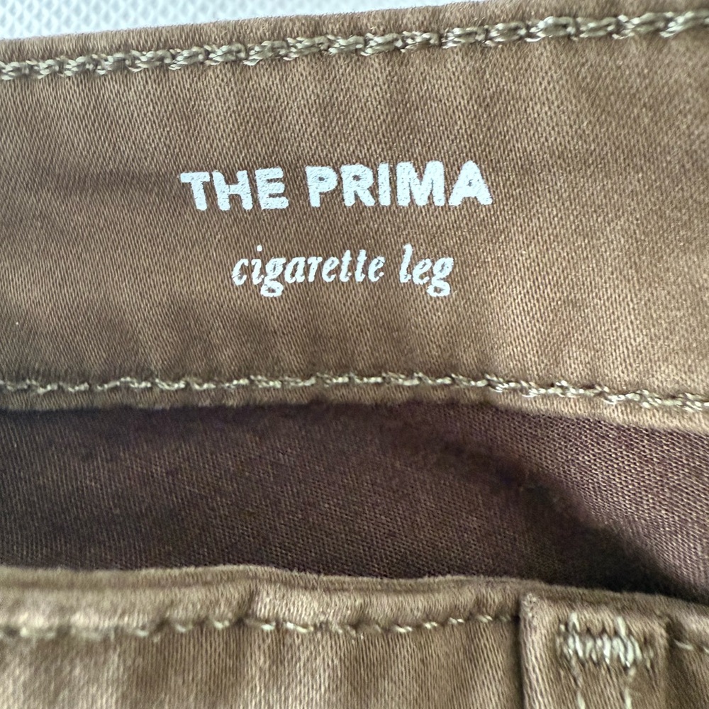 AG Brown Cigarette Leg Pants (29R) - Picture 4 of 6